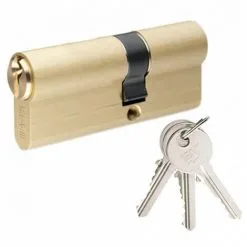 Cylindre Laiton Asymétrique F5S 30x90mm (3 Clés) IFAM
