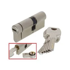 Cylindre Double F6 S+ Anti Arrachement - Long : E30 X 30 - A : 30 - B : 30 - IFAM