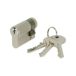 Demi-cylindre F5 S - Finition : Laiton - Longueur : 30x10 - A : 30 - IFAM - Finition : Laiton