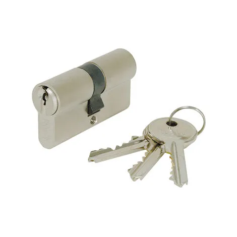 Cylindre Double Nickelé F5 S - Longueur : 30x60 - A : 30 - B : 60 - IFAM 1 Cylindre Double Nickelé F5 S - Longueur : 30x60 - A : 30 - B : 60 - IFAM