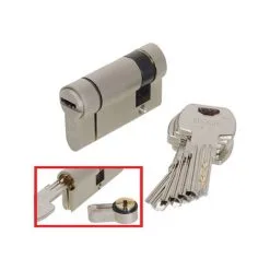 Demi Cylindre F6 S+ Anti-arrachement - Long : E30 X 10 - A : 30 - IFAM