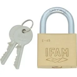 Cadenas Laiton - B : 27,5 - A : 30 - D : 5 - E : 15,5 - C : 16,5 - IFAM