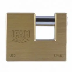 Cadenas Laiton Série U 70mm (2 Clés) IFAM
