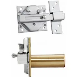 E3/87624 BOULON CS88SC M50. FINITION CHROME SATINÉ. CYLINDRE 50mm. AVEC 5 CLÉS DE SÉCURITÉ. IFAM