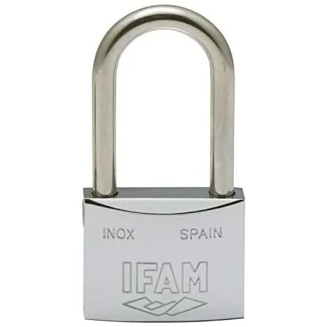 Cadenas En Acier Inoxydable 30al. Acier Inoxydable. 30mm. Avec 2 Clés. Arc Long. Ifam 1 Cadenas En Acier Inoxydable 30al. Acier Inoxydable. 30mm. Avec 2 Clés. Arc Long. Ifam